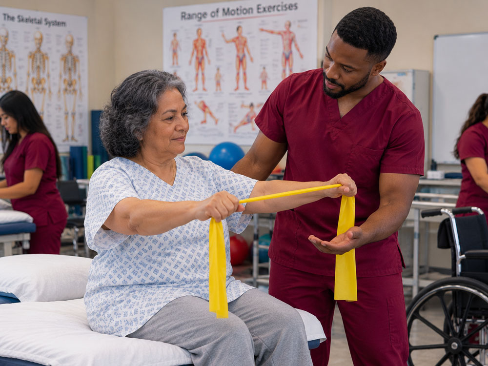 Guided Range of Motion Therapy Session